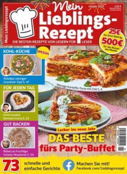 Mein Lieblingsrezept – Januar 2025