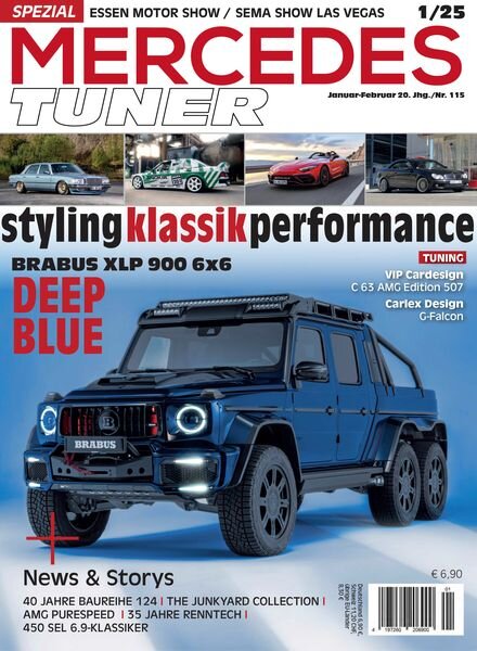 Mercedes Tuner – Januar 2025 Cover