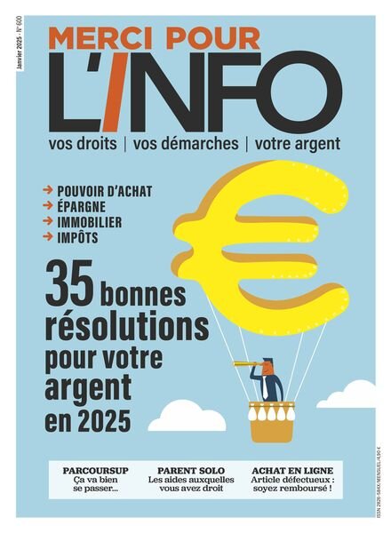 Merci Pour L’info – Janvier 2025 Cover