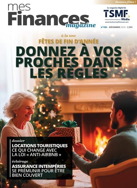 Mes Finances Magazine – Decembre 2024 Cover