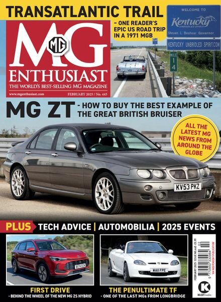 MG Enthusiast – February 2025 Cover