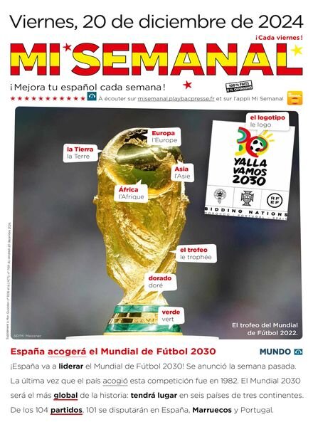 Mi Semanal – 20 Diciembre 2024 Cover