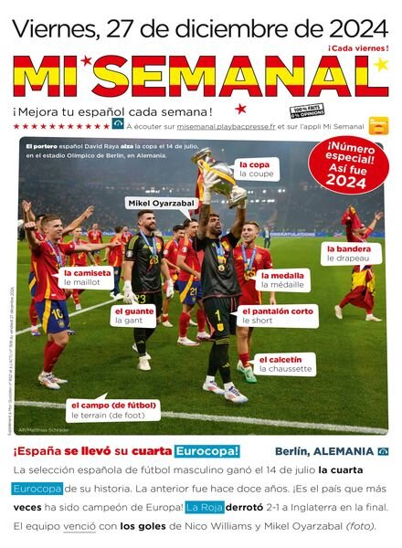 Mi Semanal – 27 Diciembre 2024 Cover