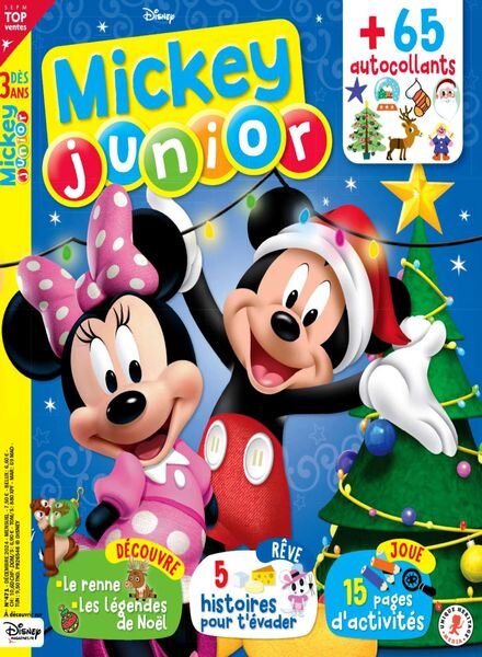 Mickey Junior – Decembre 2024 Cover