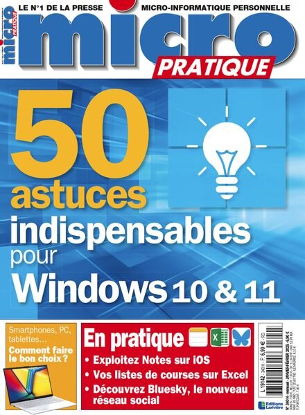Micro Pratique – Janvier-Fevrier 2025 Cover