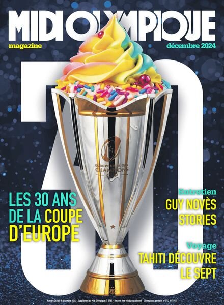 Midi Olympique Magazine – Decembre 2024 Cover