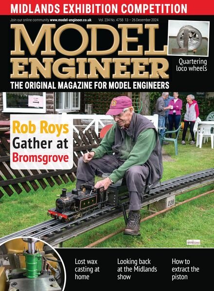 Model Engineer – 13 December 2024 Cover