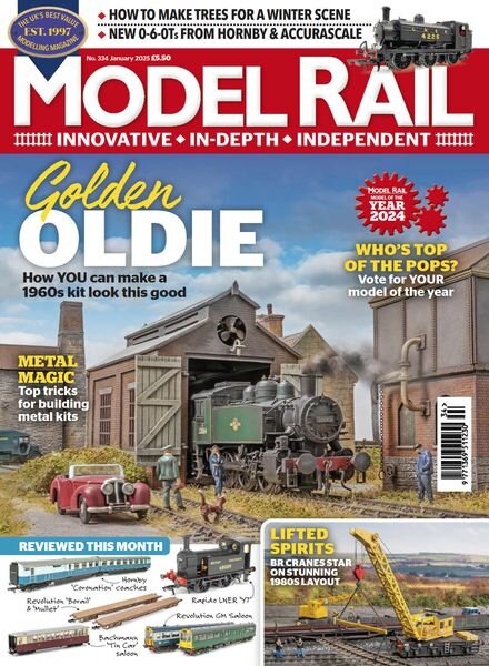Model Rail – January 2025 Cover
