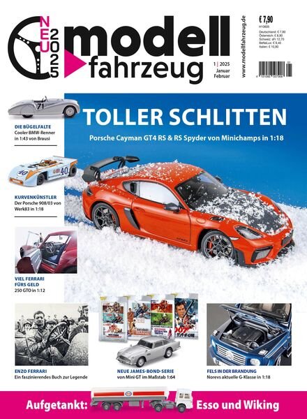 Modell Fahrzeug – Januar 2025 Cover