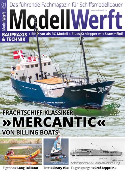ModellWerft – Januar 2025 Cover