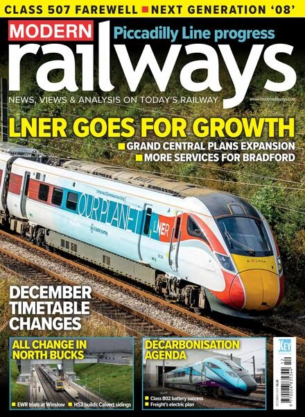 Modern Railways – December 2024 Cover