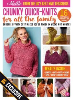 Mollie Makes Presents – Chunky Quick-Knits for all the Family 2024