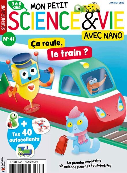 Mon Petit Science & Vie avec Nano – Janvier 2025 Cover