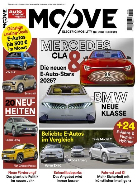 MOOVE – Dezember 2024 Cover