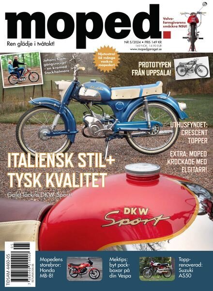 Moped Klassiker – November 2024 Cover