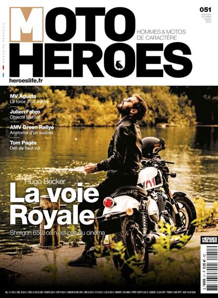 Moto Heroes – Janvier-Mars 2025 Cover