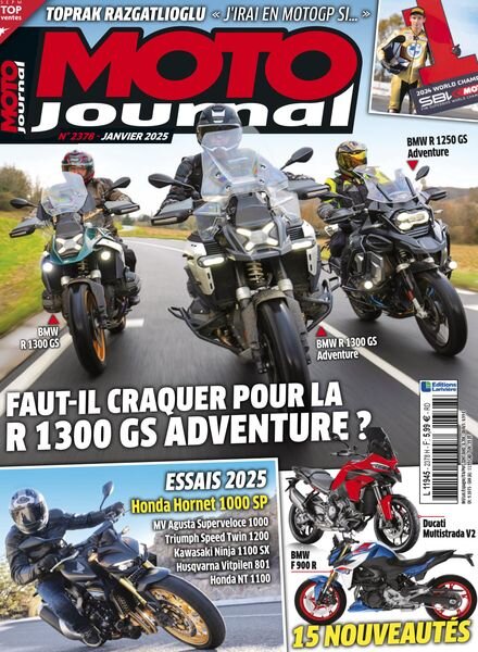 Moto Journal – Janvier 2025 Cover
