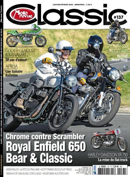 Moto Revue Classic – Janvier-Fevrier 2025 Cover