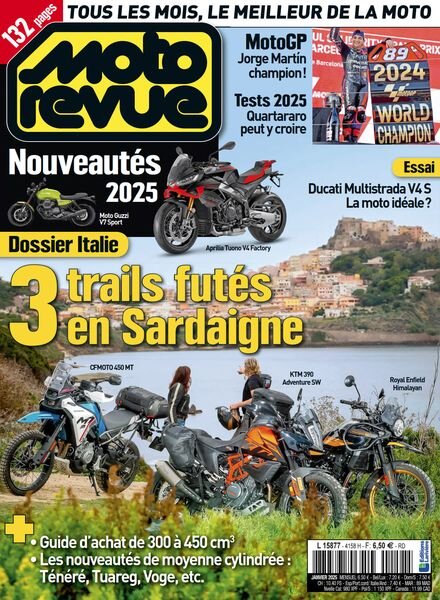 Moto Revue – Janvier 2025 Cover