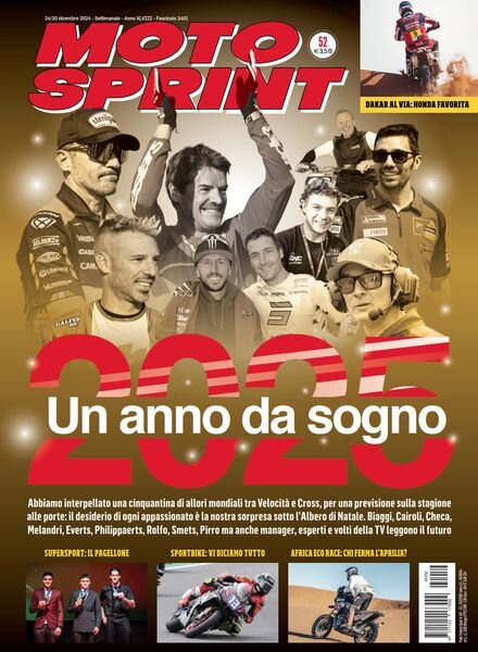 Moto Sprint – 24 Dicembre 2024 Cover