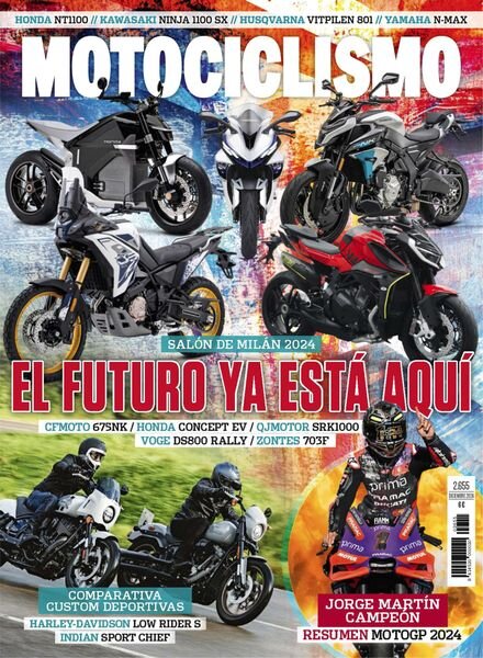 Motociclismo Espana – Diciembre 2024 Cover