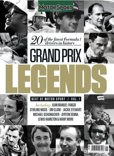 Motor Sport Special Edition – Grand Prix Legends Volume 1 2024 Cover