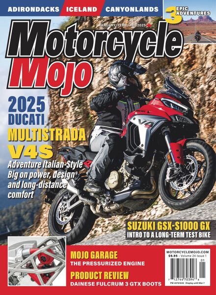 Motorcycle Mojo – January-February 2025 Cover