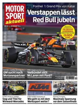 Motorsport aktuell – 3 Dezember 2024