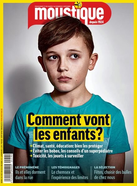 Moustique Magazine – 3 Decembre 2024 Cover
