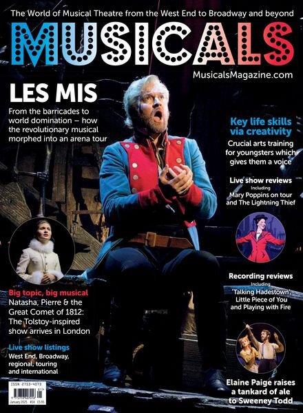 Musicals – January 2025 Cover