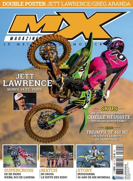 MX Magazine – Janvier-Fevrier 2025 Cover