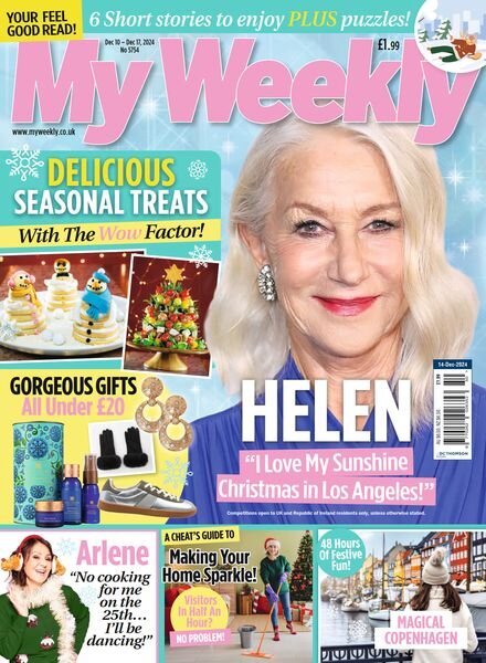 My Weekly – December 10 2024 Cover