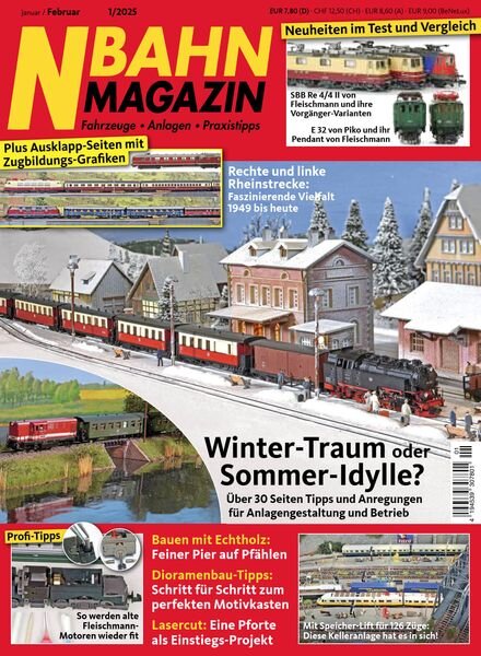 N-Bahn Magazin – Januar-Februar 2025 Cover