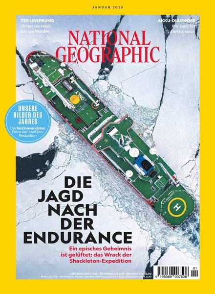 National Geographic Germany – Januar 2025 Cover