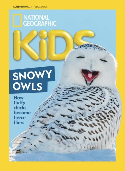 National Geographic Kids USA – February 2025 Cover