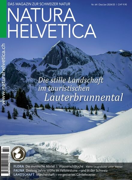 Natura Helvetica – Dezember 2024 – Januar 2025 Cover