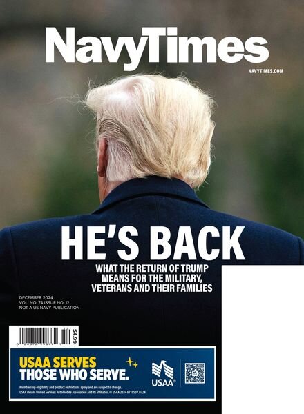 Navy Times – December 2024 Cover
