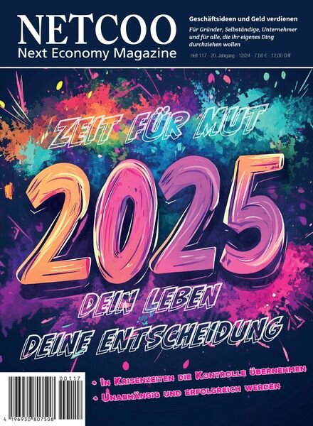 Netcoo Next Economy Magazine – Dezember 2024 Cover