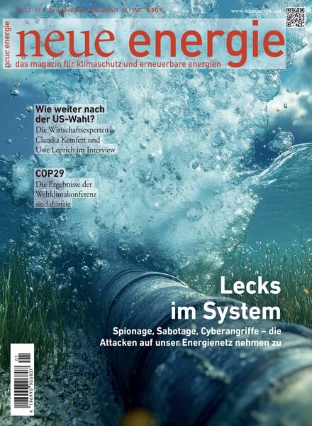 Neue Energie – Dezember 2024 Cover