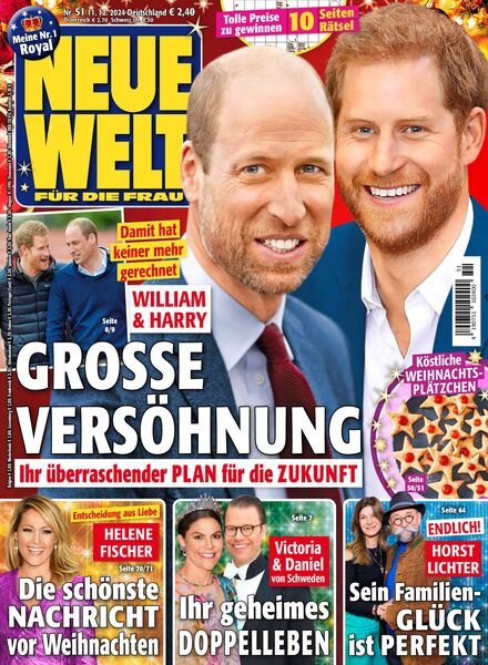 Neue Welt – 11 Dezember 2024 Cover
