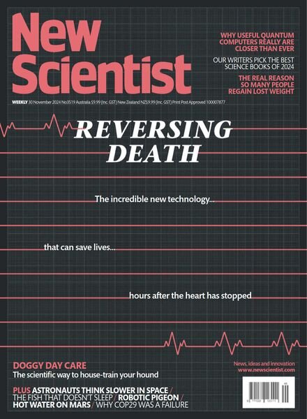 New Scientist Australian Edition – 30 November 2024 Cover
