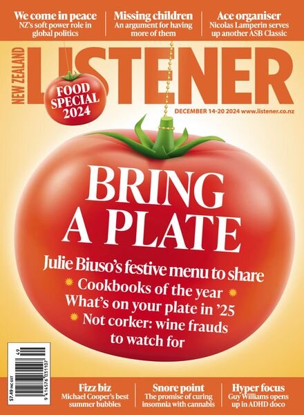 New Zealand Listener – 9 December 2024 Cover