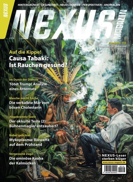 Nexus Magazin – Dezember 2024 – Januar 2025 Cover