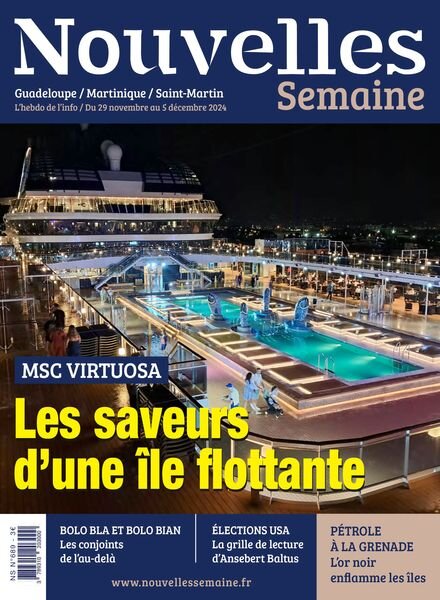 Nouvelles Semaine – 29 Novembre 2024 Cover