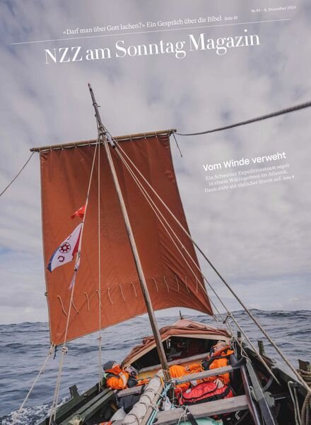 NZZ am Sonntag Magazin – 8 Dezember 2024 Cover