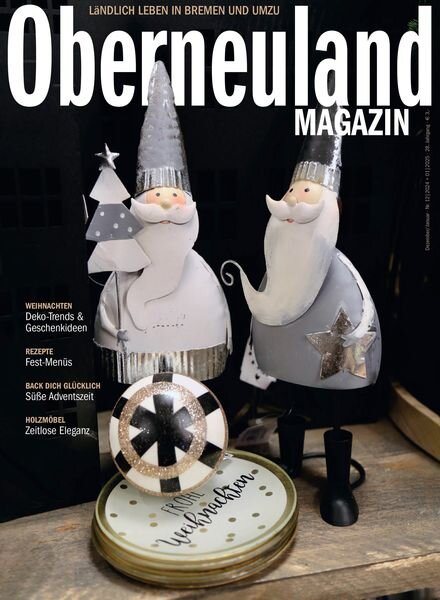 Oberneuland Magazin – Dezember 2024 – Januar 2025 Cover