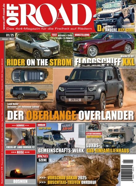 Off Road – Januar 2025 Cover