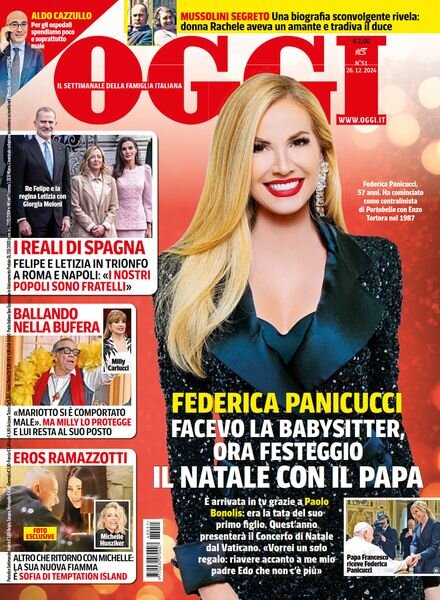 Oggi – 26 Dicembre 2024 Cover