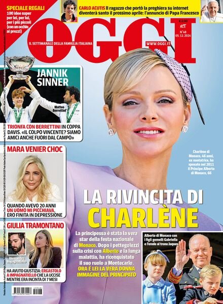 Oggi – 5 Dicembre 2024 Cover