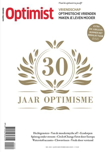 Optimist Magazine – Januari-Februari 2025 Cover